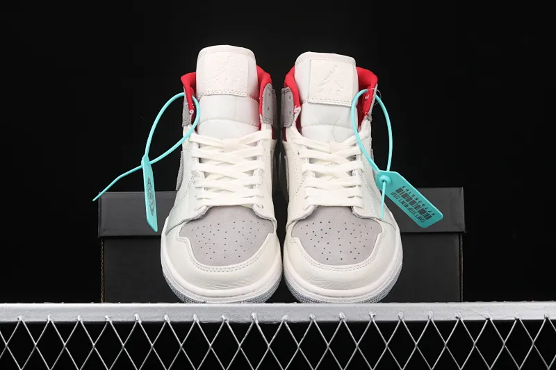 All categories Air Jordan Jordan series basketball shoes Air Jordan 1 Mid SNS x Air Jordan 1 Mid Prm AJ1 Joe 1 joint rookie mid-top basketball shoes CT3443-100